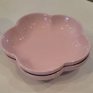 Le Creuset Shell Pink Plate Bundle